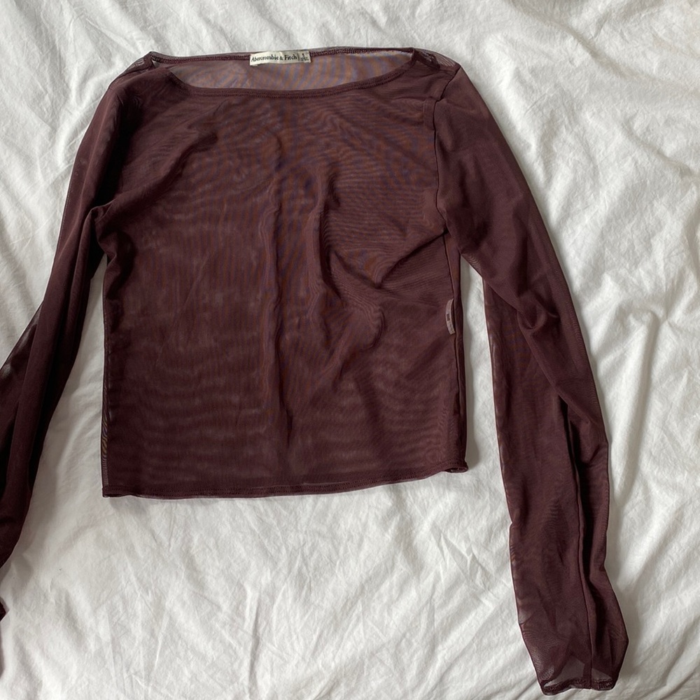 Abercrombie & Fitch Mesh Top